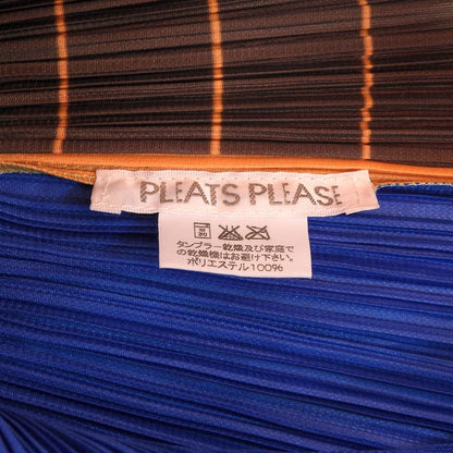 PLEATS PLEASE プリーツ ポリエステル ノースリーブ Tシャツ