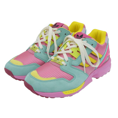 グッチ×アディダス TORSION ZX8000 スエード レザー スニーカー