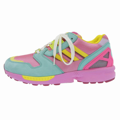 グッチ×アディダス TORSION ZX8000 スエード レザー スニーカー