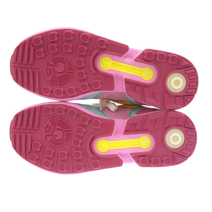 グッチ×アディダス TORSION ZX8000 スエード レザー スニーカー