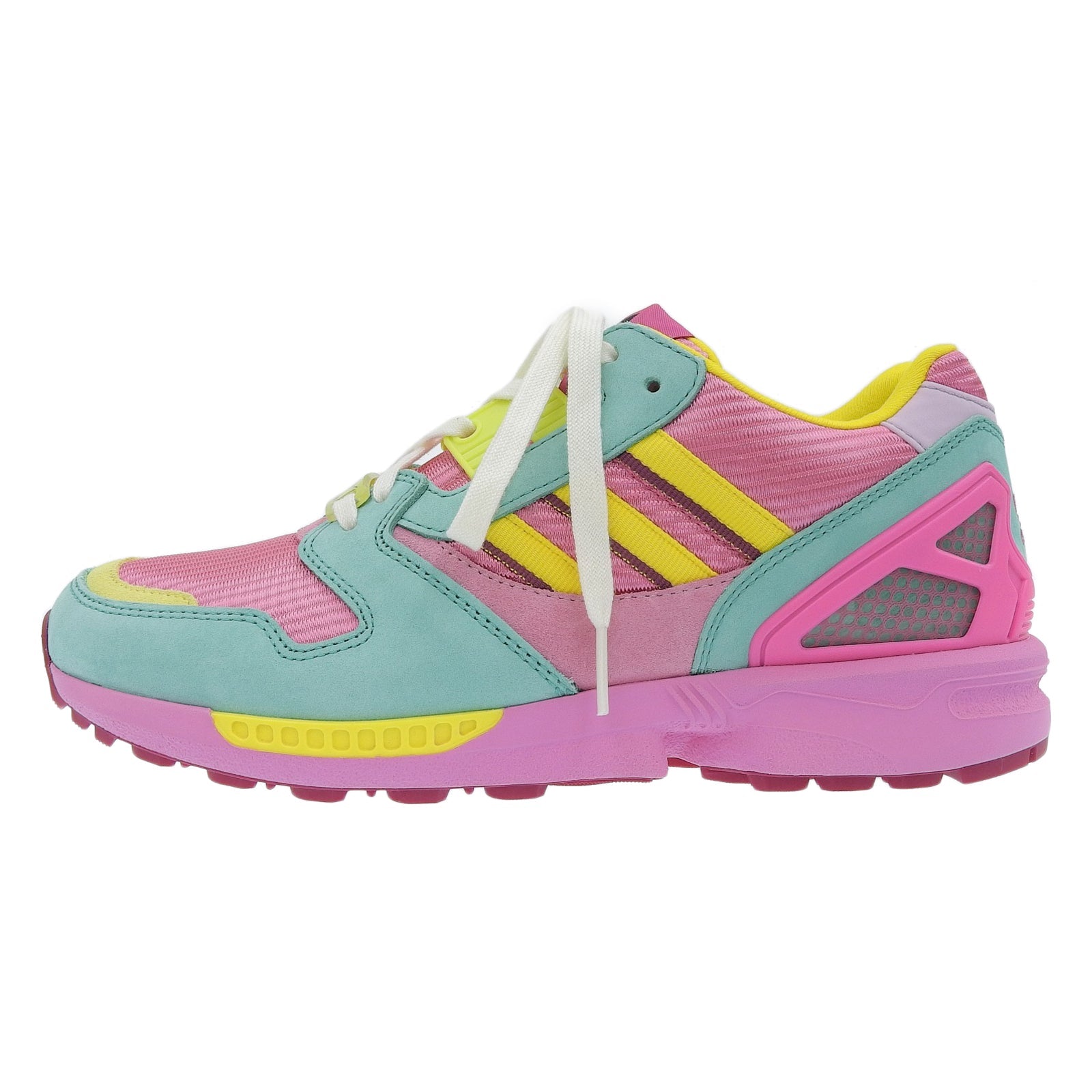 グッチ×アディダス TORSION ZX8000 スエード レザー スニーカー