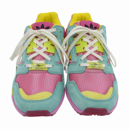 グッチ×アディダス TORSION ZX8000 スエード レザー スニーカー