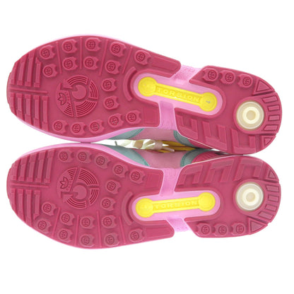 グッチ×アディダス TORSION ZX8000 スエード レザー スニーカー