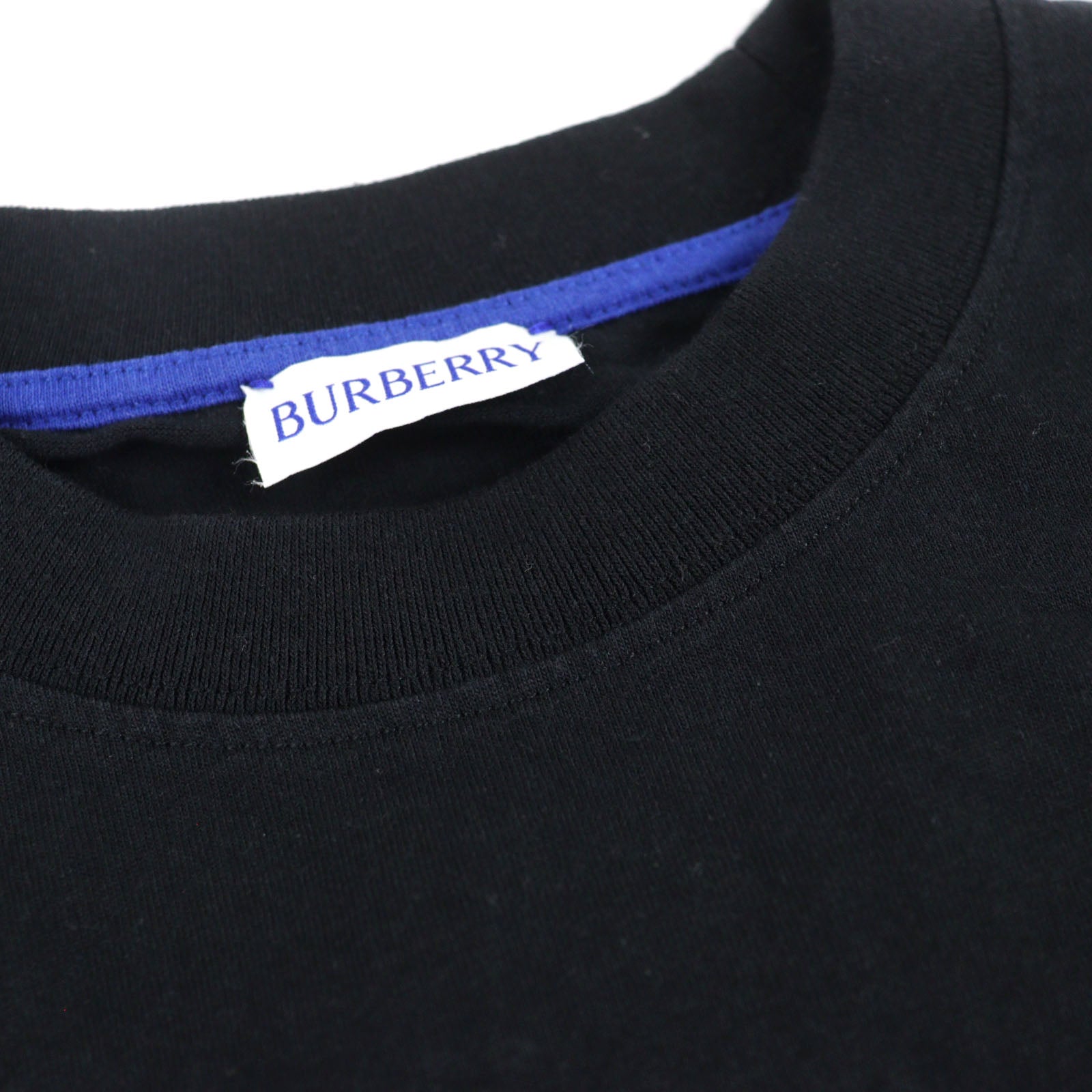 バーバリー ロゴ刺繍 エクエストリアンナイトパッチ Tシャツ