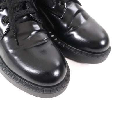 プラダ Re-Nylon ロゴ レザーブーツ