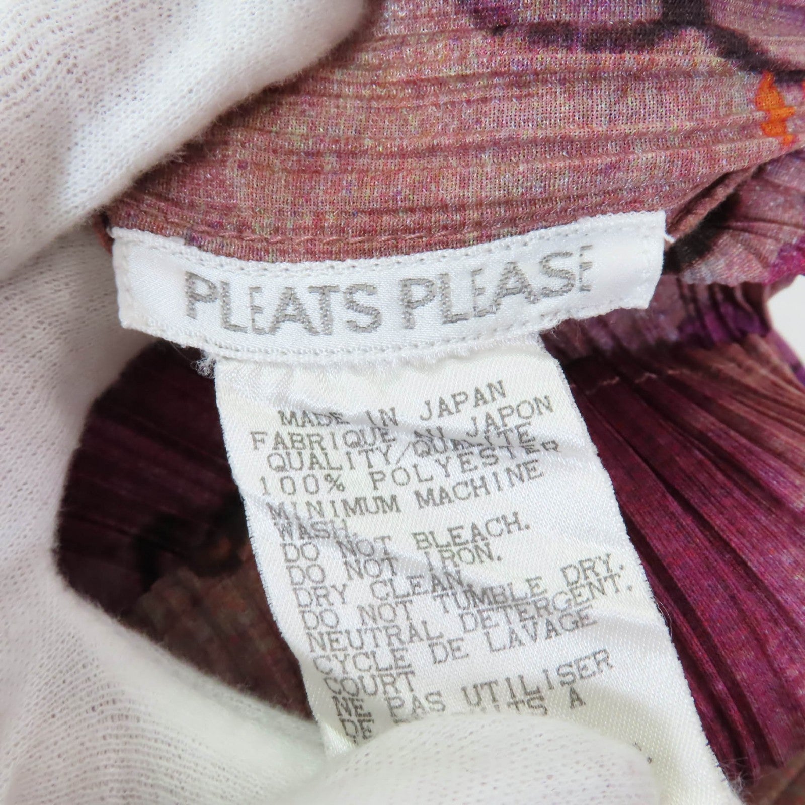 PLEATS PLEASE ピオニー ボタニカル フラワー コットン シャツ