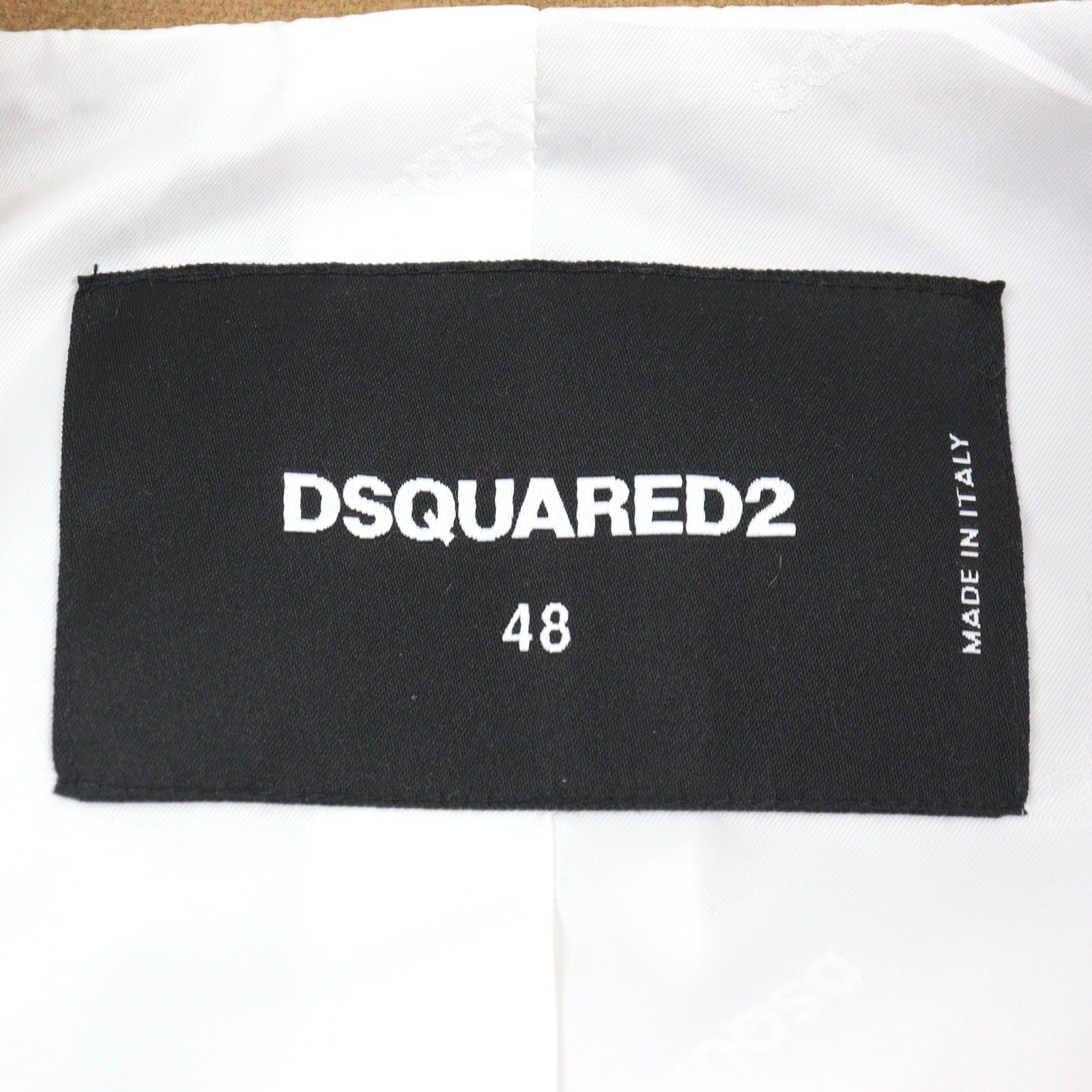 DSQUARED2 ダブル ブレスト ピー コート ウール コート