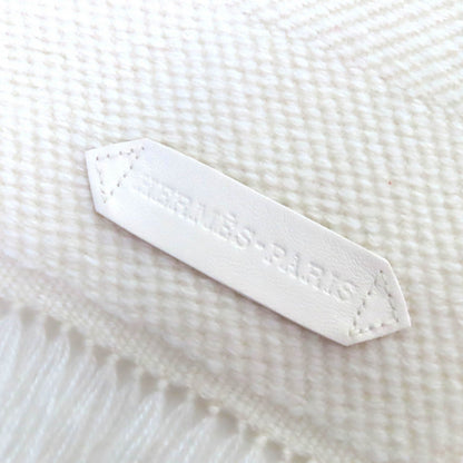 エルメス シェブロン ズーム フリンジ カシミア スカーフ