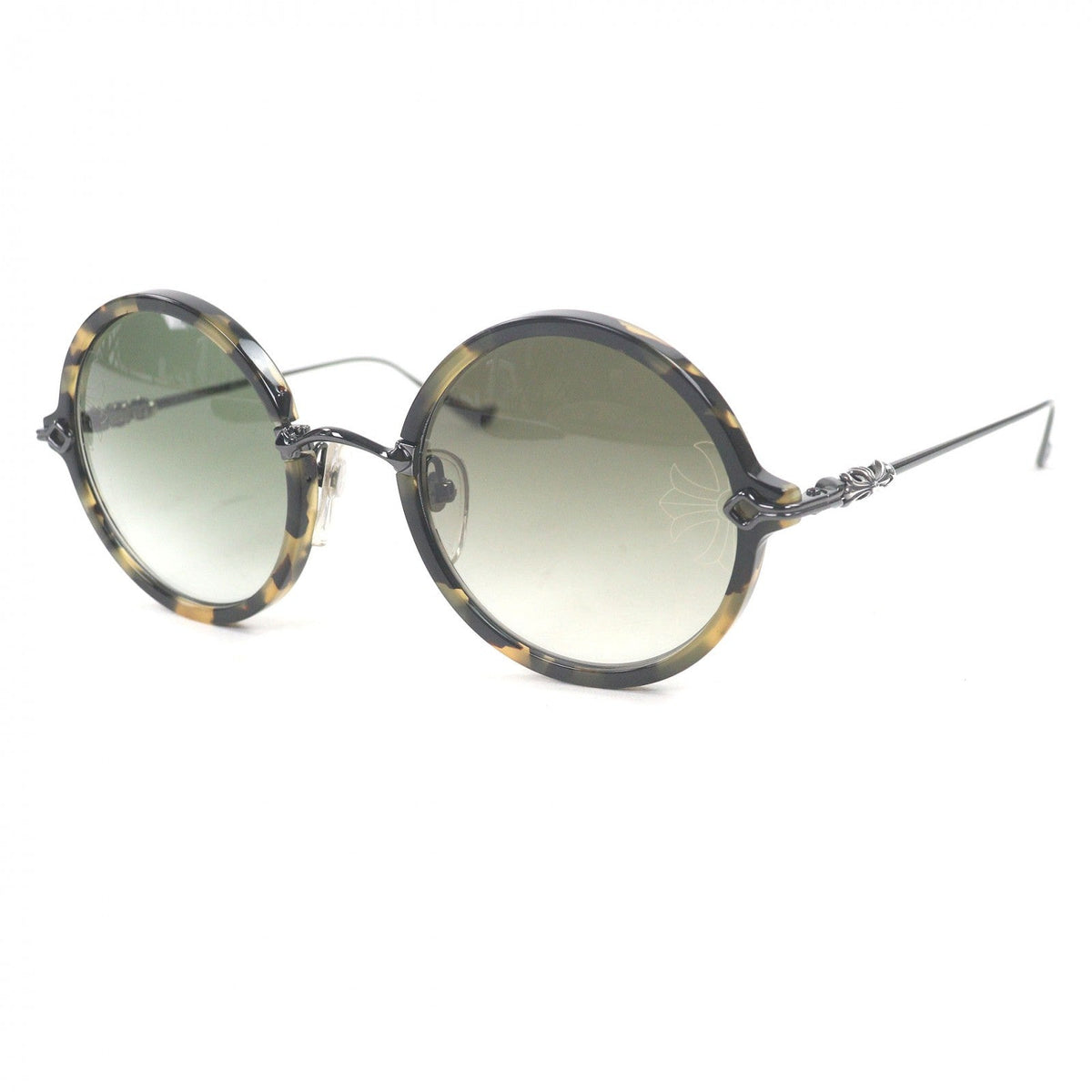クロムハーツ MOIST CH Cross Round Frame サングラス