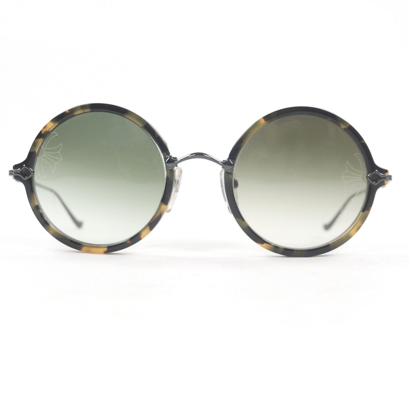 クロムハーツ MOIST CH Cross Round Frame サングラス
