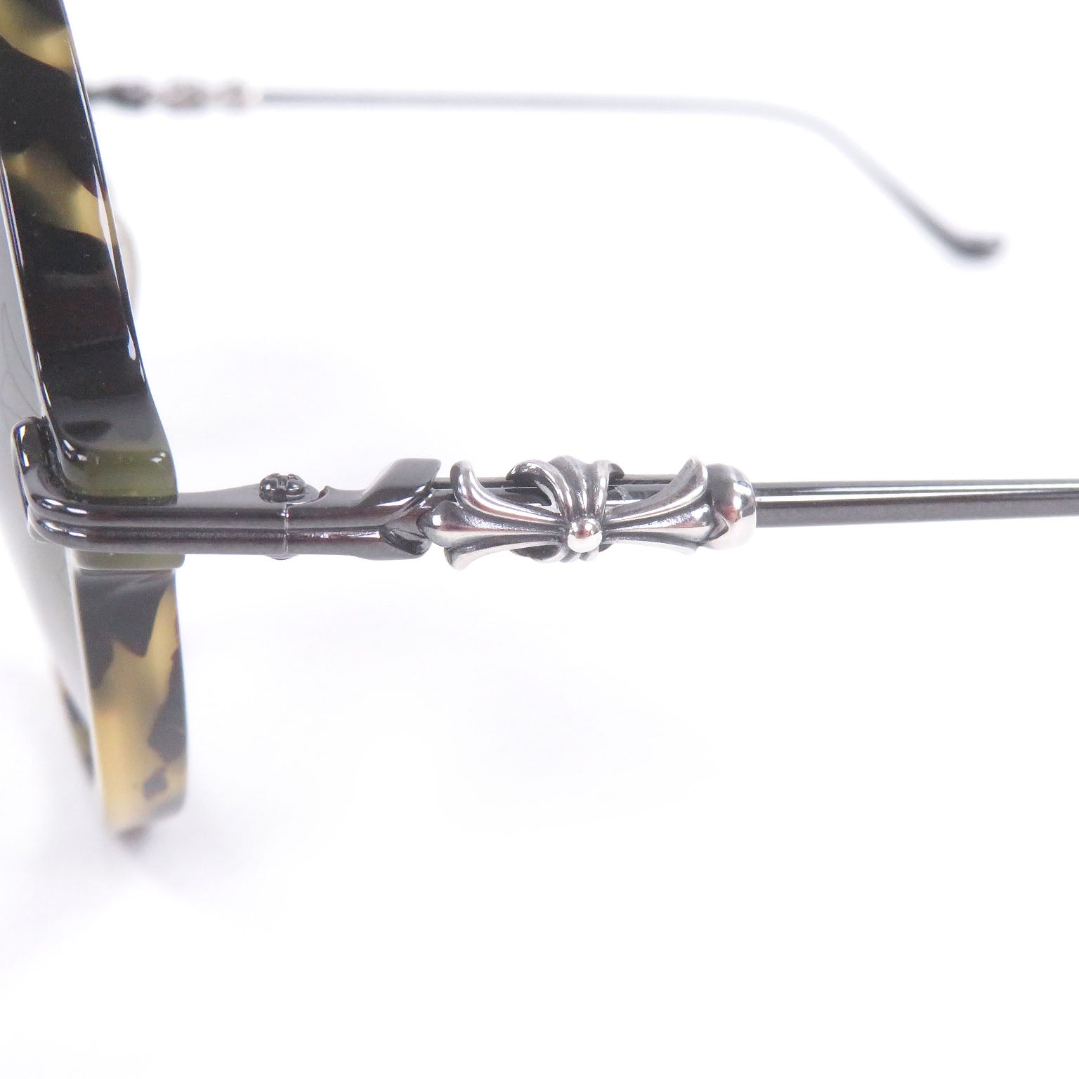 クロムハーツ MOIST CH Cross Round Frame サングラス