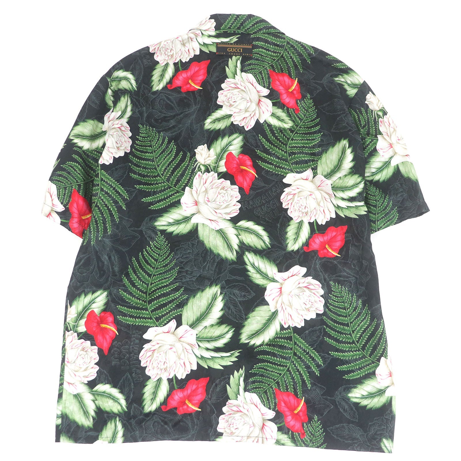 グッチ アロハ シャツ ショーツ セット