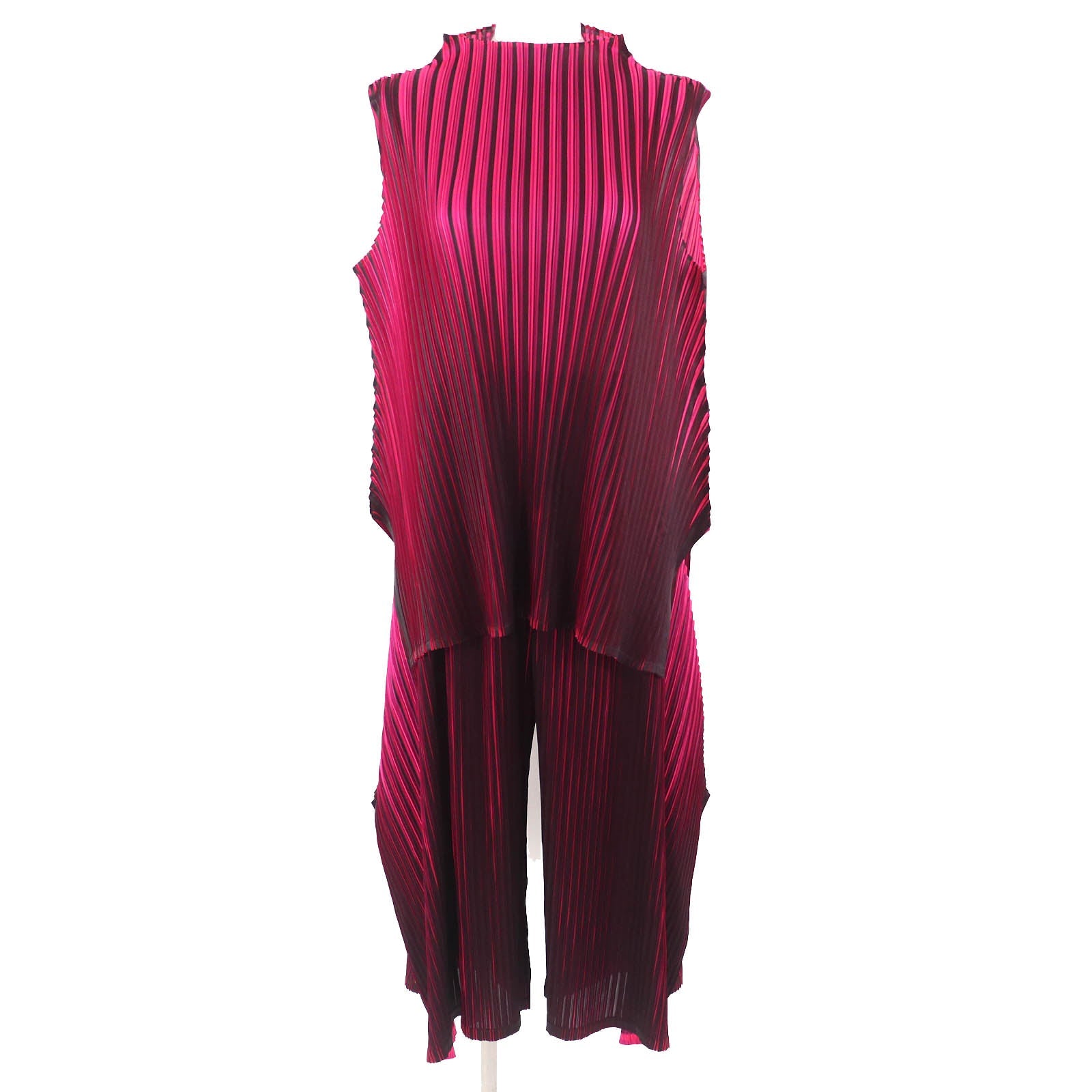PLEATS PLEASE ハイネック ノースリーブ セット