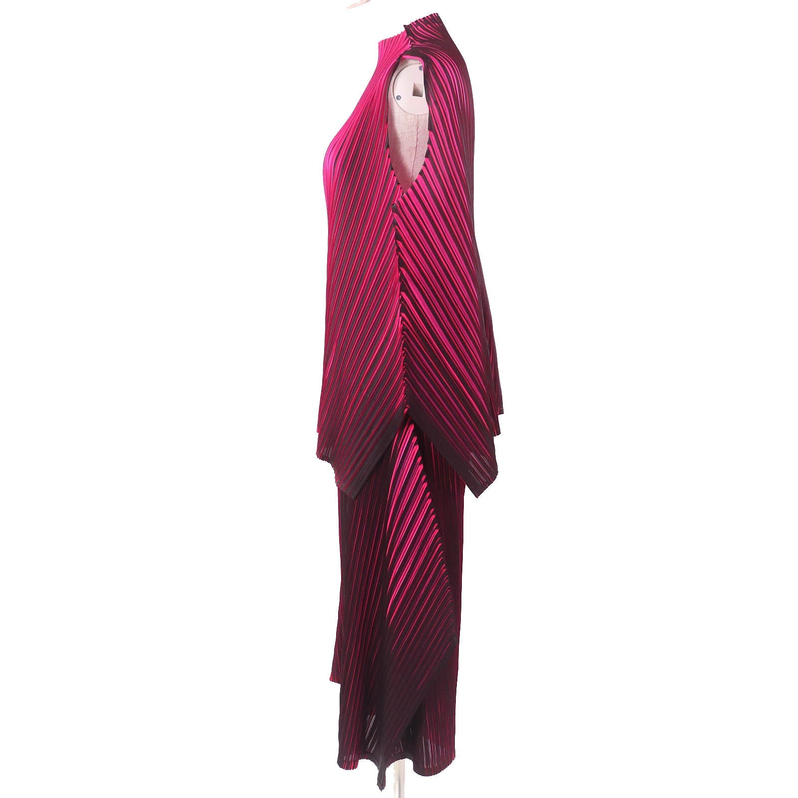 PLEATS PLEASE ハイネック ノースリーブ セット