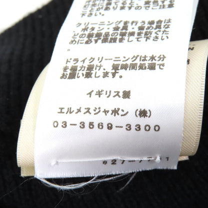 エルメス セリエ メタル トラペゾイド ニット カシミア スカート