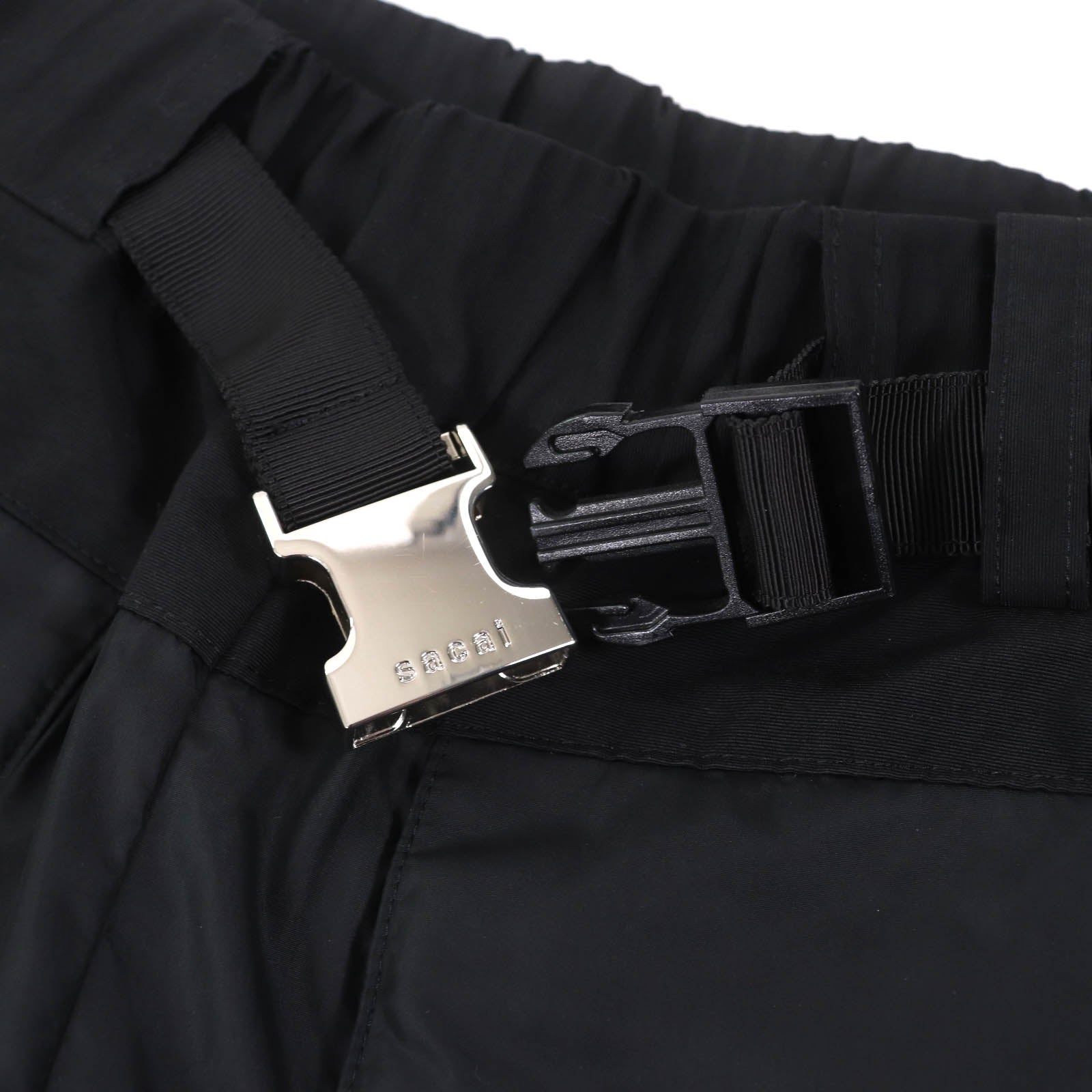 Sacai グログラン ミックス ナイロン パンツ