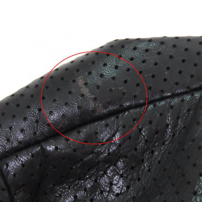 ヒューゴ ボス トレンチ コート ラム レザー
