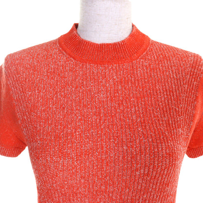 エルメス サークル ロゴ パーツ カシミヤ ニット