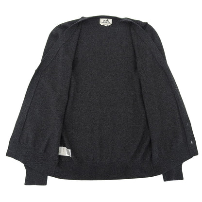 エルメス Vネック カーディガン