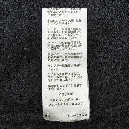 エルメス Vネック カーディガン