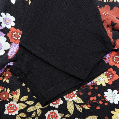 LEONARD FASHION フラワー プリント ニット トップ