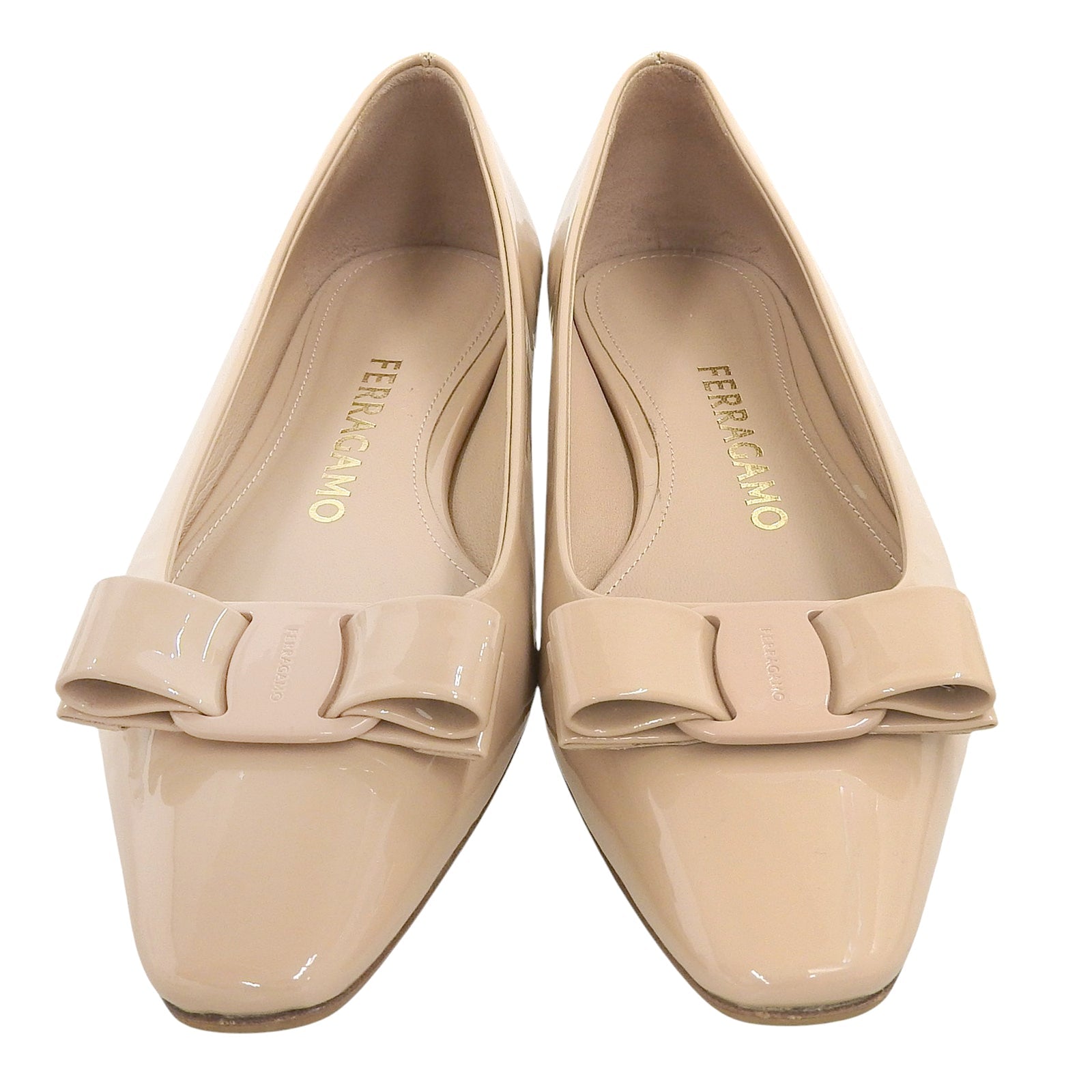 Ferragamo ヴァラ リボン フラット パンプス