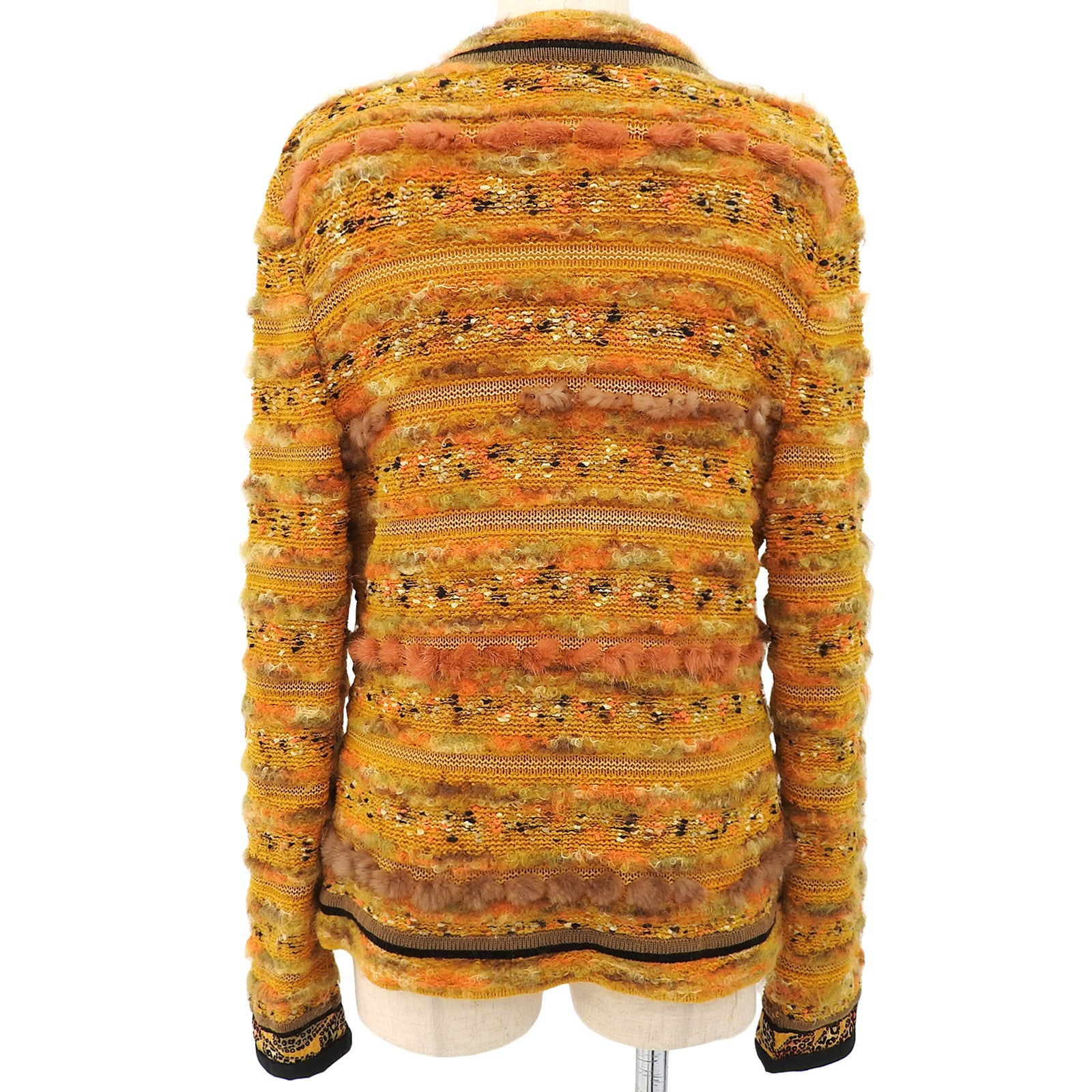 LEONARD FASHION ミンク カーディガン