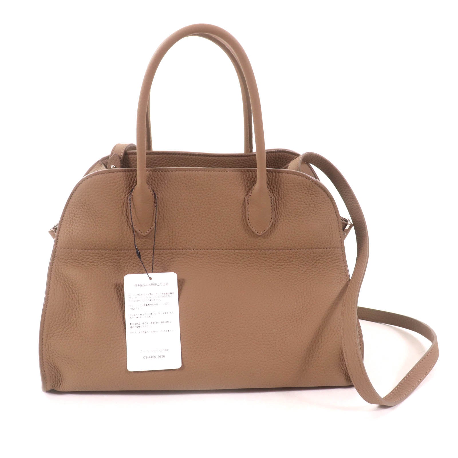 ザロウ Soft Margaux 12 カーフレザー ハンドバッグ