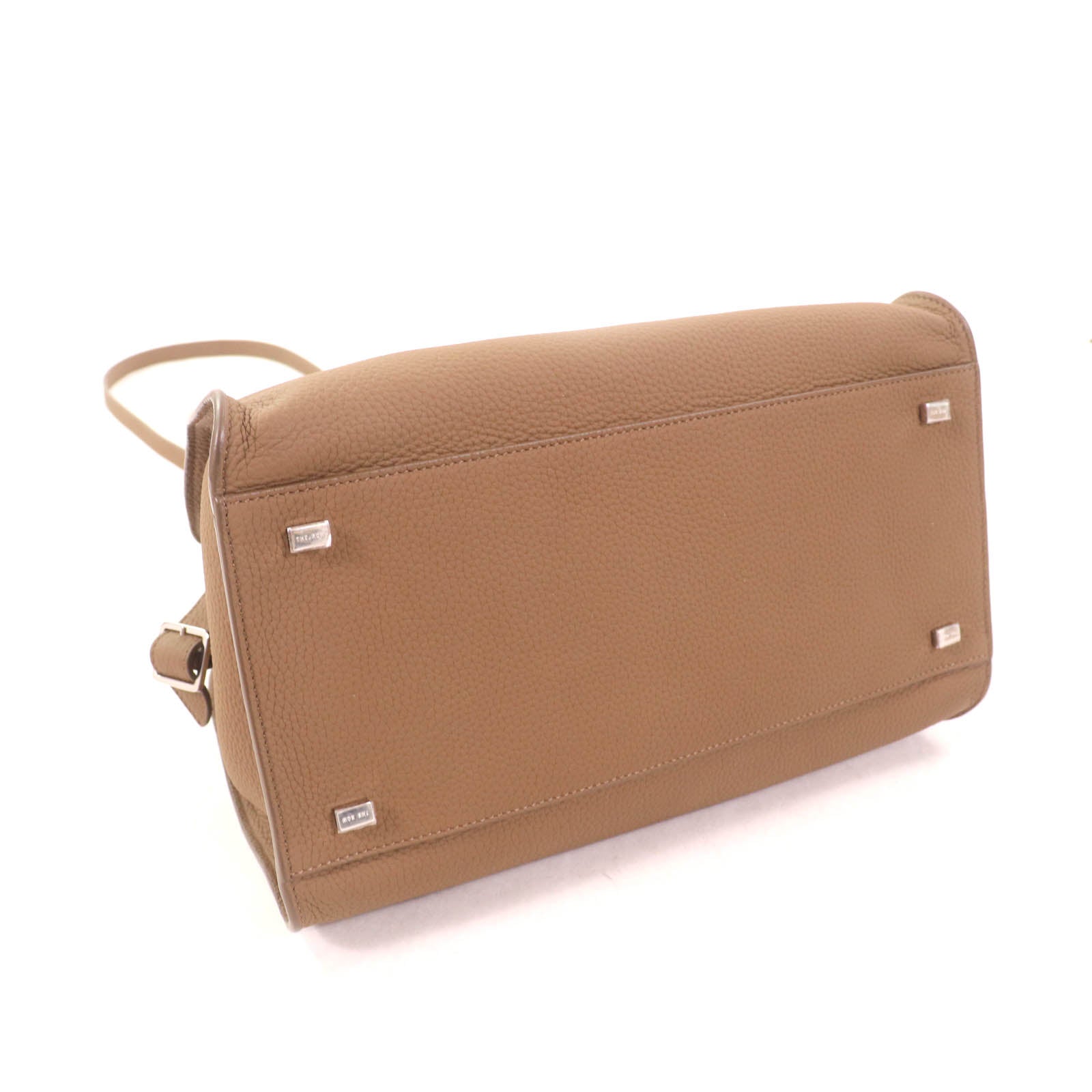 ザロウ Soft Margaux 12 カーフレザー ハンドバッグ