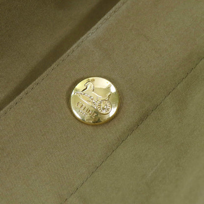 セリーヌ サファリ ドレス コットン ツイル