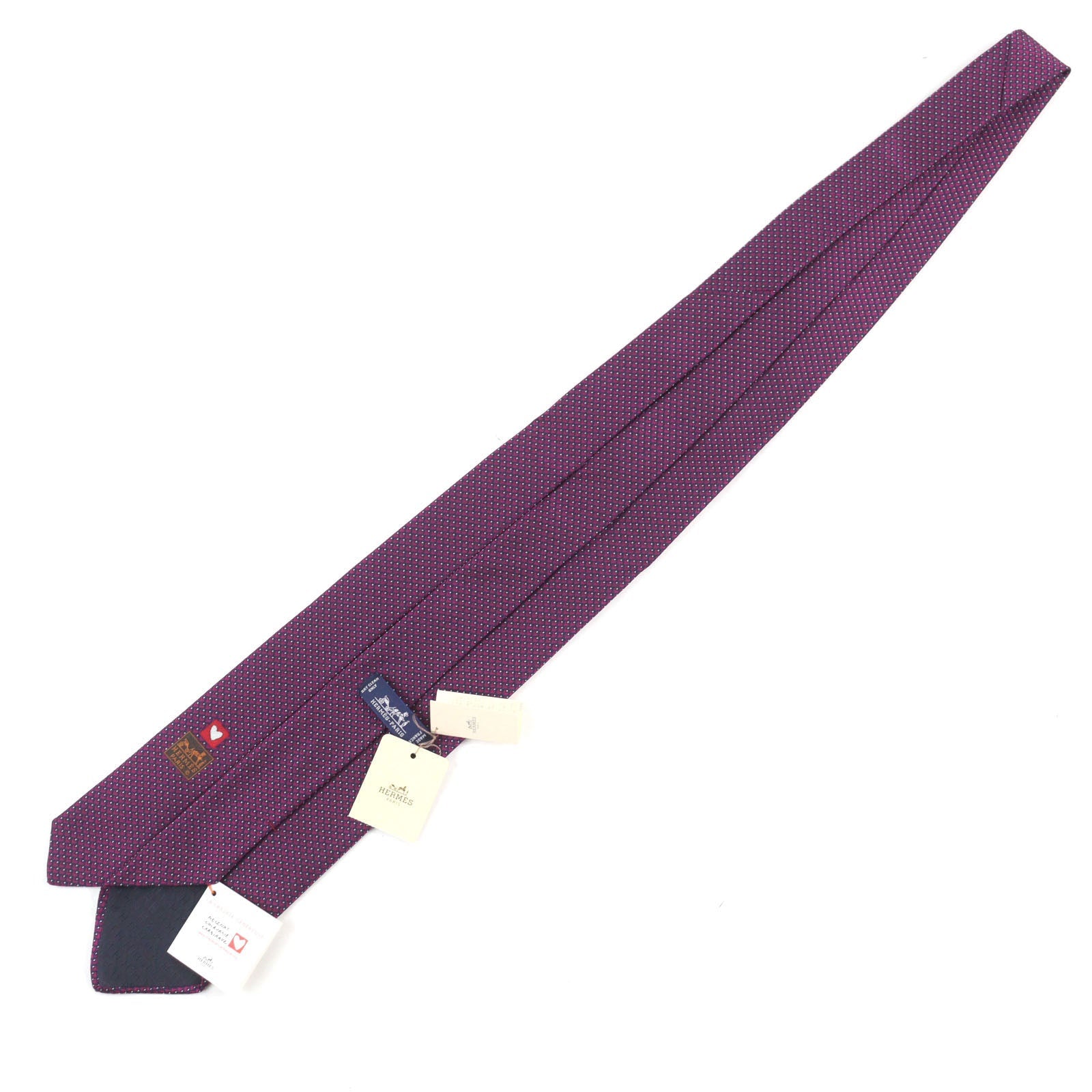 エルメス CRAVATE シルク タイ