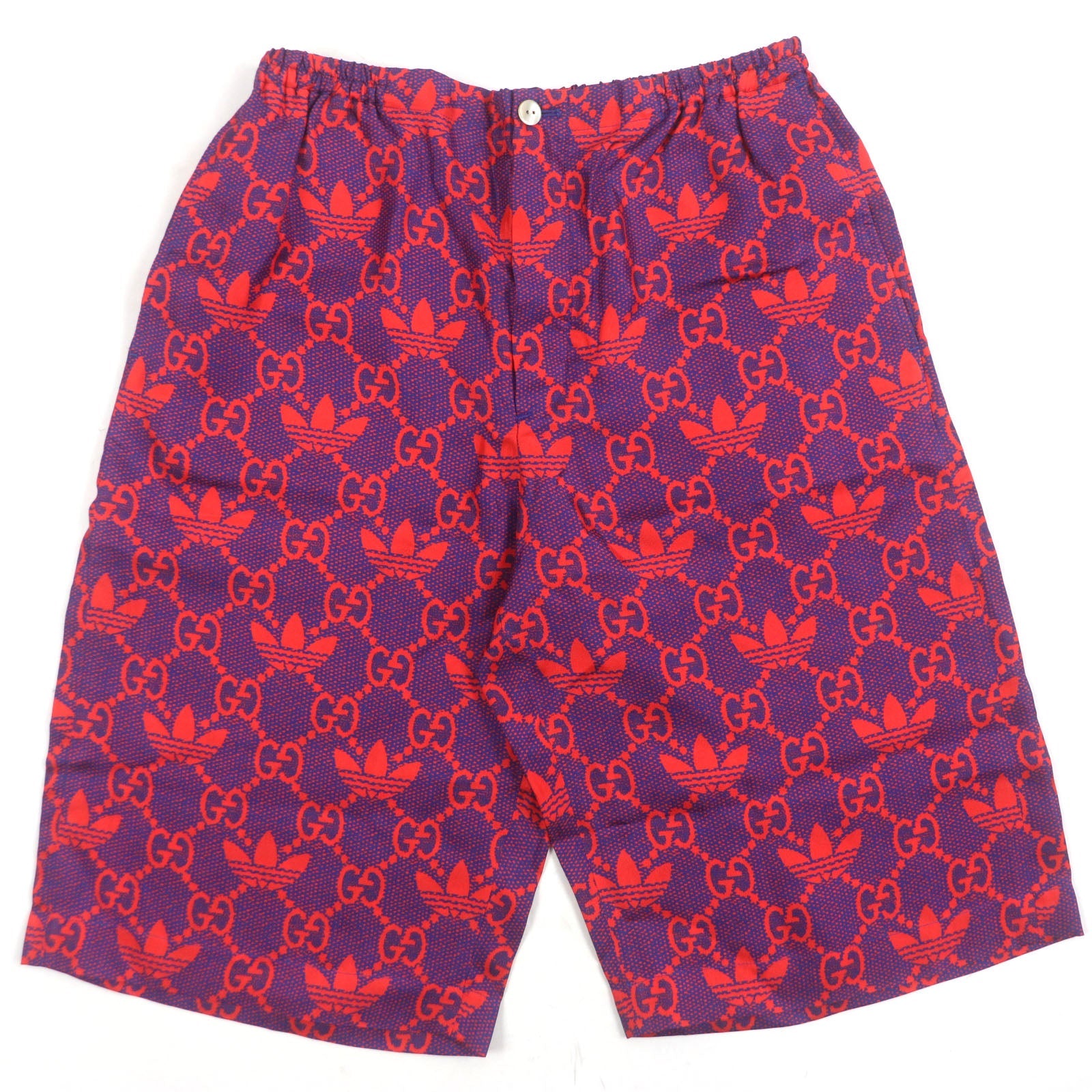 グッチ×adidas シルク ショーツ