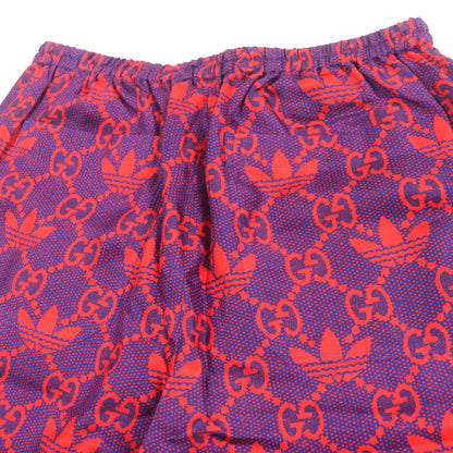 グッチ×adidas シルク ショーツ