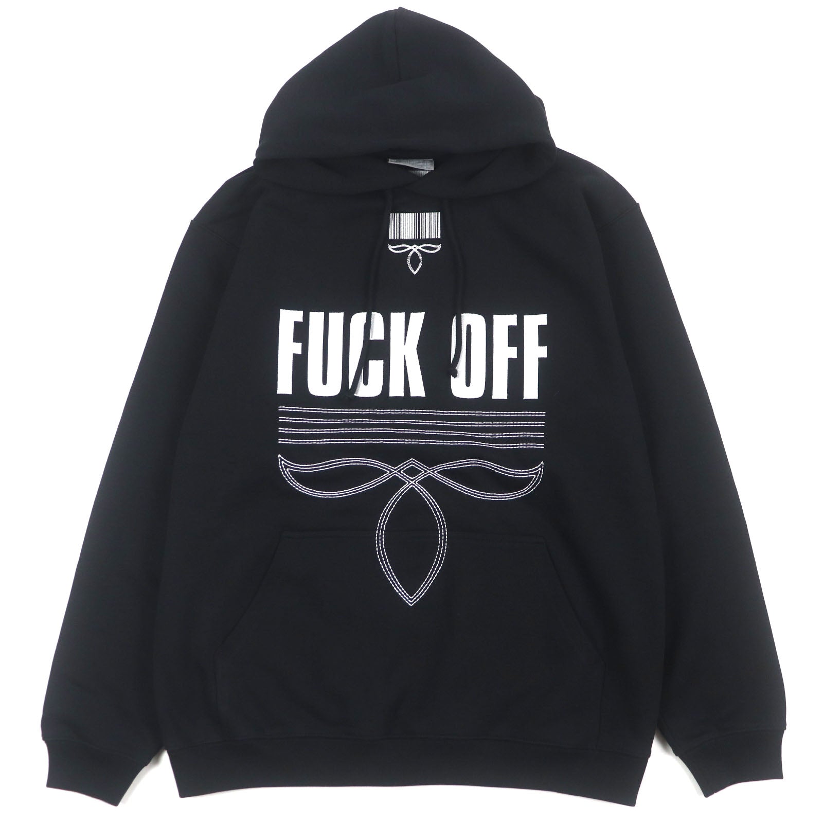 VTMNTS FUCK OFF コットン フーディー