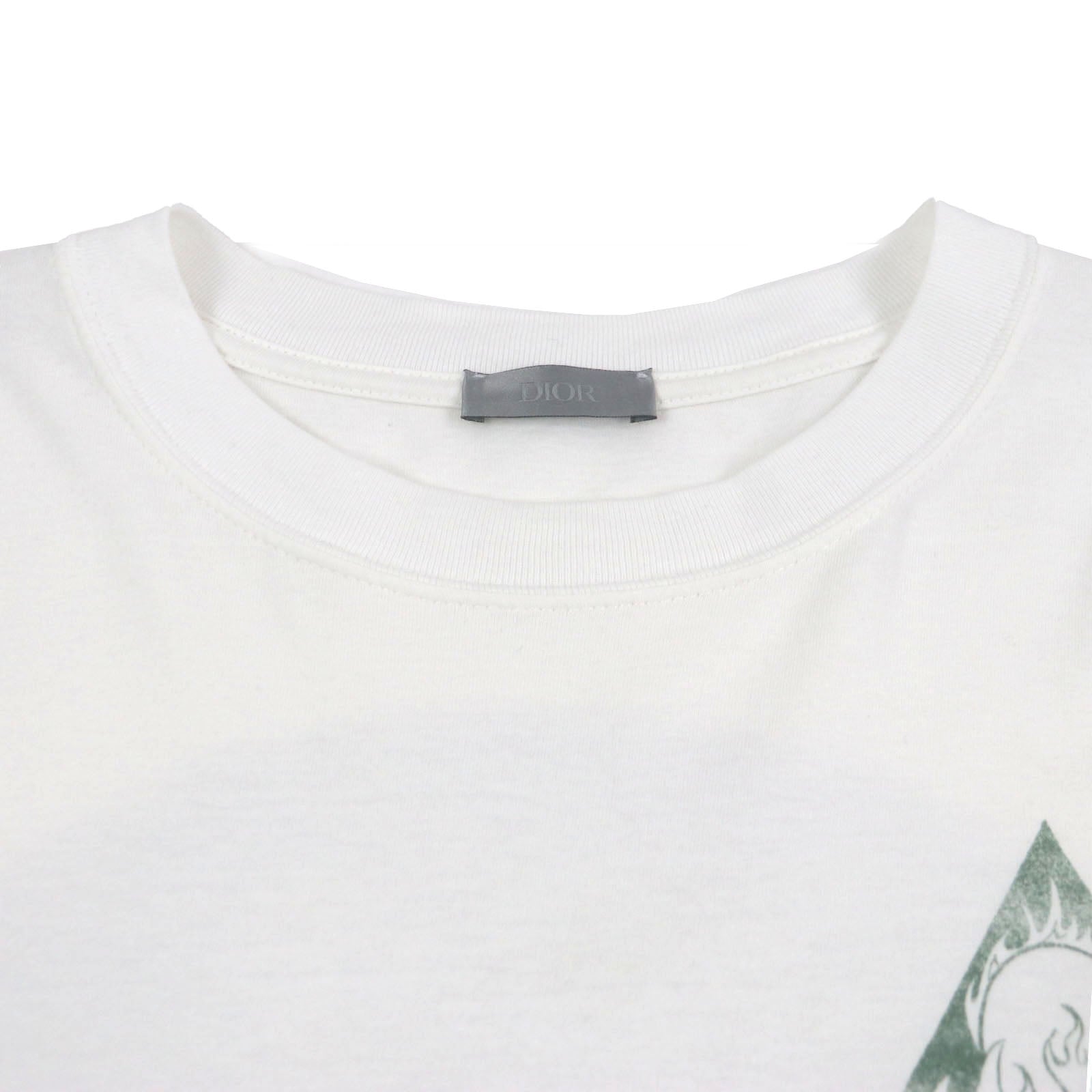 ディオール プリント スウェットシャツ コットン 長袖 Tシャツ