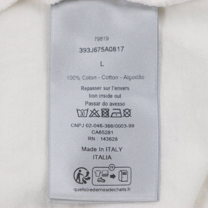 ディオール プリント スウェットシャツ コットン 長袖 Tシャツ