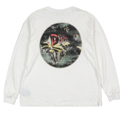 ディオール プリント スウェットシャツ コットン 長袖 Tシャツ