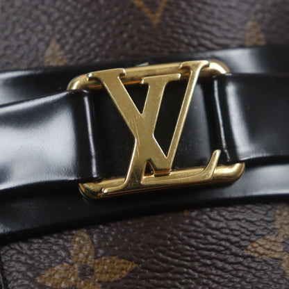 ルイヴィトン LV ロゴ モノグラム レザー ミュール
