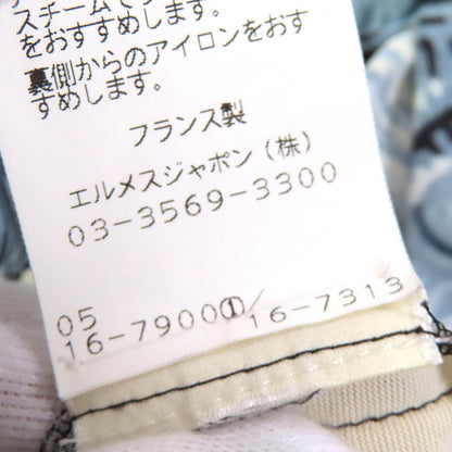 エルメス ファンタジー ピトレスク シフォン ドレス
