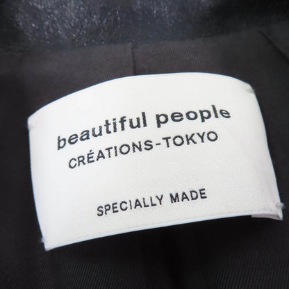 beautiful people ラム レザー ジャケット