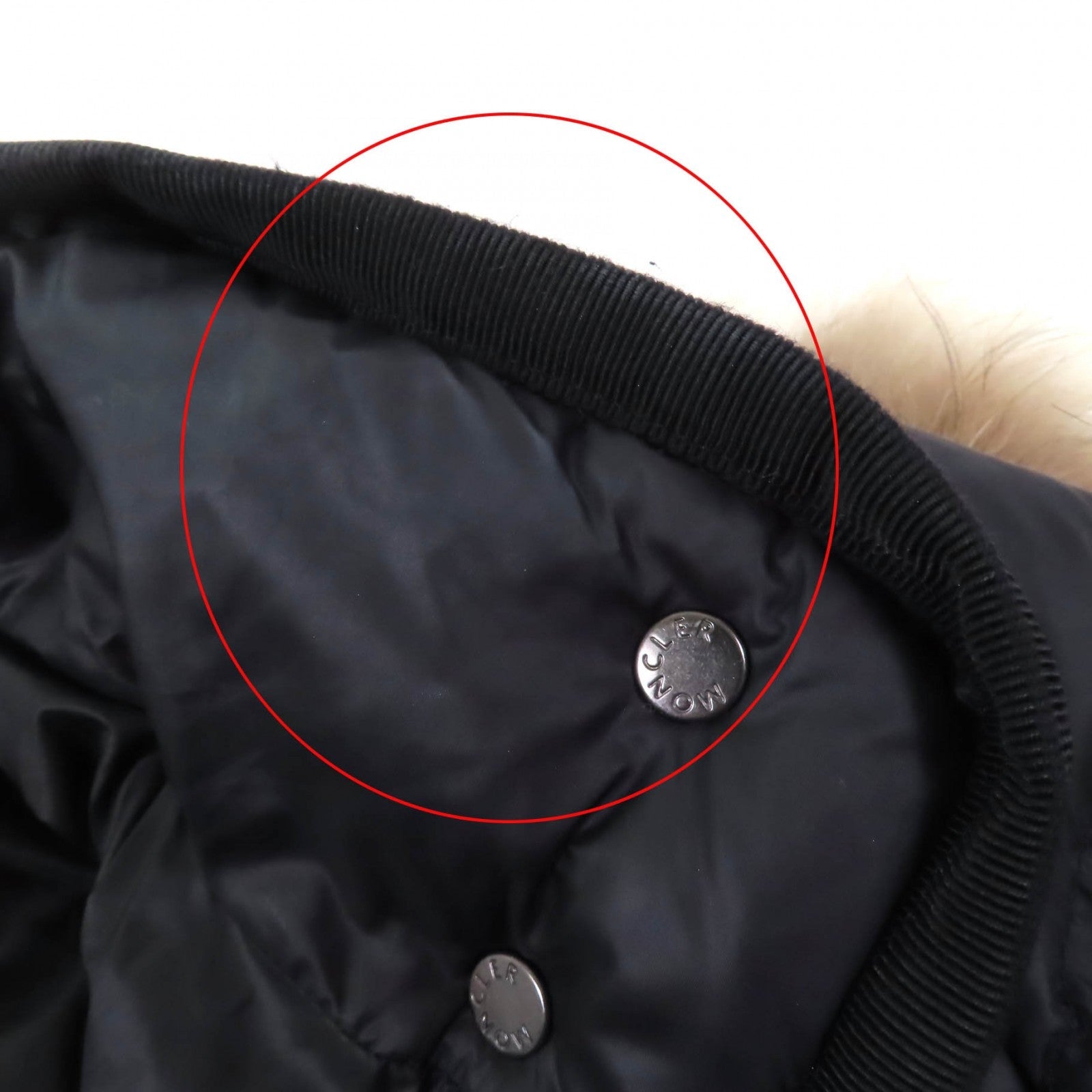 Moncler HERMIFUR ナイロンダウンコート