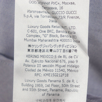 グッチ×adidas ショートスリーブ コットンシャツ