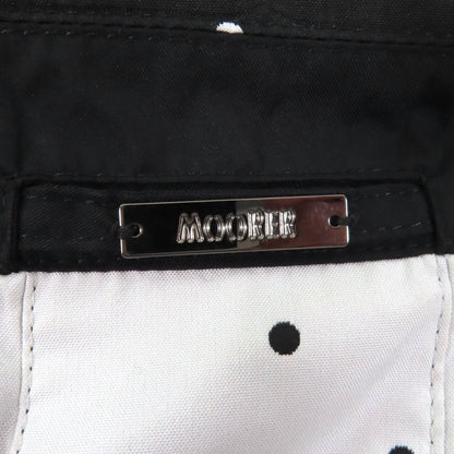 MooRER ドット柄ポリエステルコート