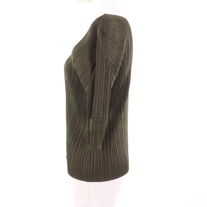 PLEATS PLEASE ポリエステルTシャツ