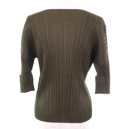 PLEATS PLEASE ポリエステルTシャツ