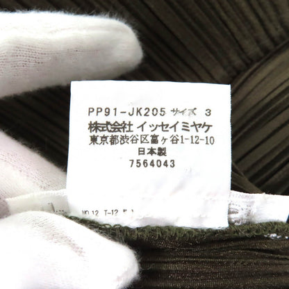 PLEATS PLEASE ポリエステルTシャツ