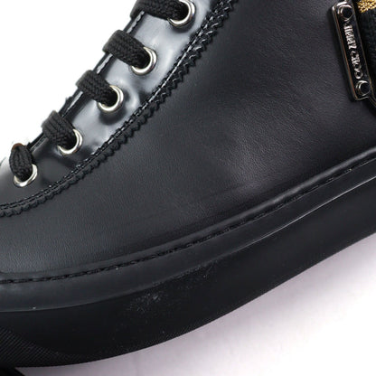 Jimmy Choo アーガイルストラップレザースニーカー