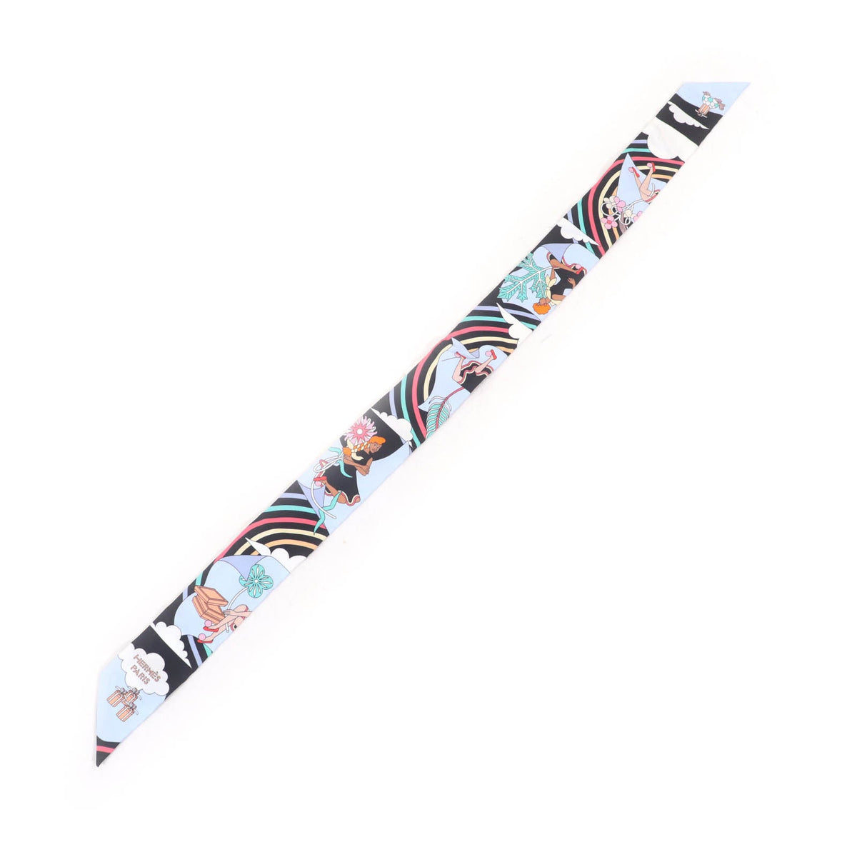 エルメス CARRES VOLANTS ツイリー シルクスカーフ