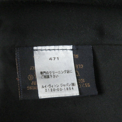 ルイヴィトン キャップ モノグラム シャドウ オールレザー
