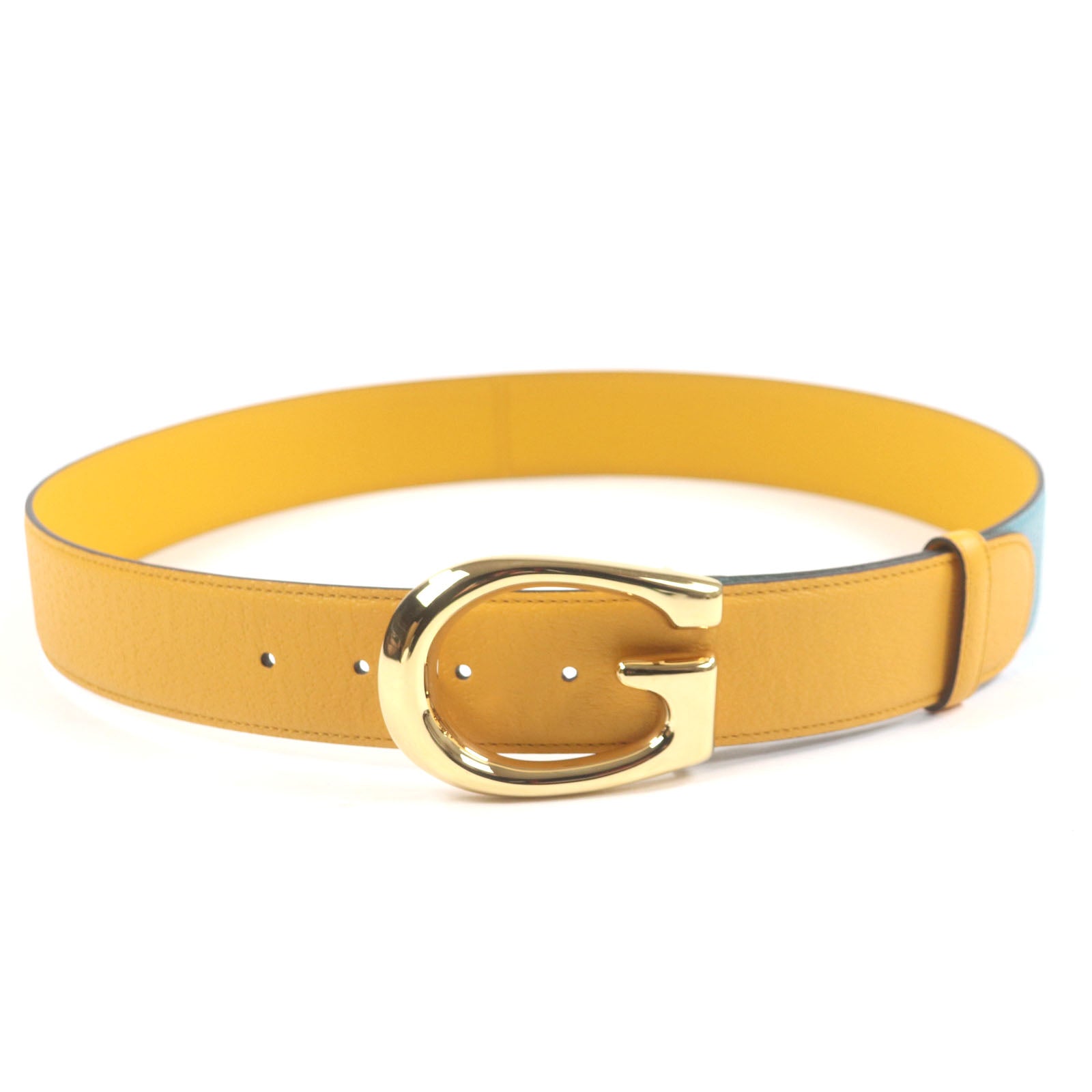 グッチ G ロゴ レザー ベルト